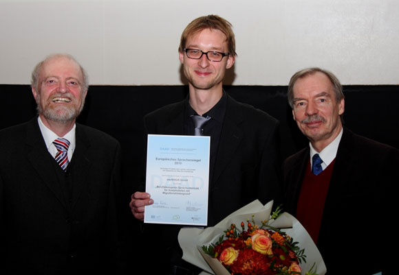 Foto Verleihung Europäisches Sprachsiegel 2010